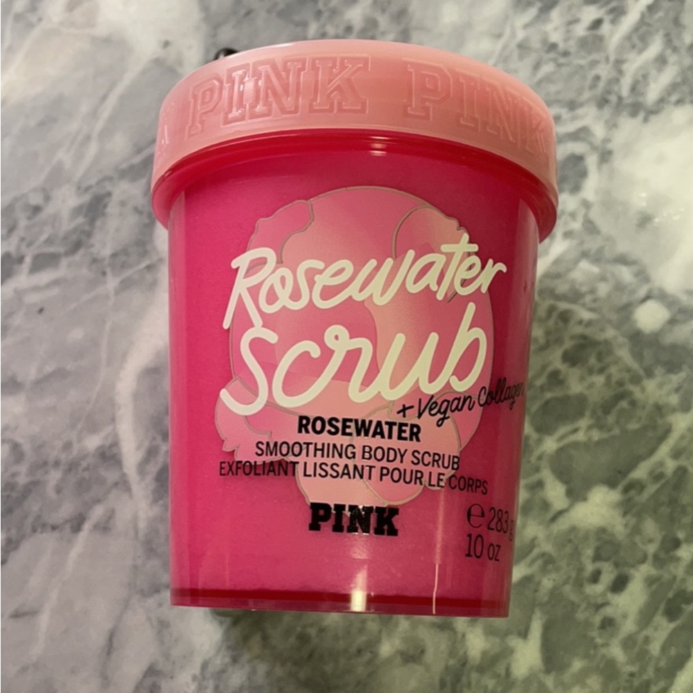 New Victorias Secret Pink Rosewater‎ Scrub
